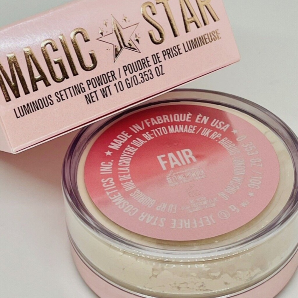 Jeffree Star Magic Star Luminous Setting Powder Fair Full Size 10g